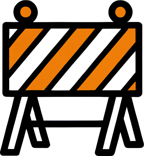 bariyer.
In-Game asset.  2d.  High contrast.  No shadows