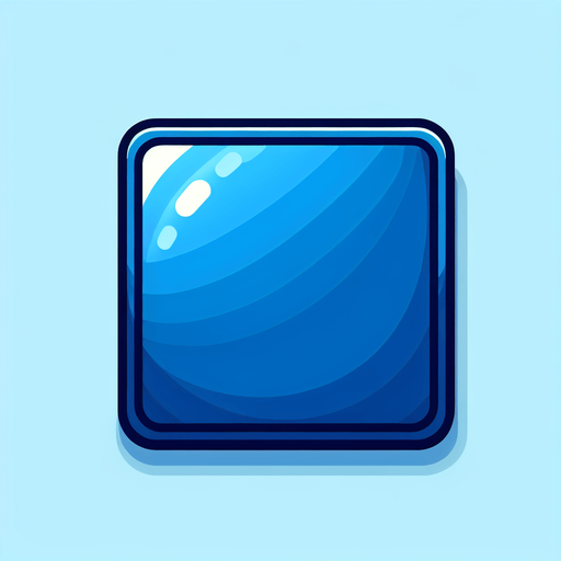 blue background Single Game Texture. In-Game asset. 2d. Blank background. High contrast. No shadows.