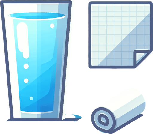 water glass.
Single Game Texture. In-Game asset. 2d. Blank background. High contrast. No shadows.