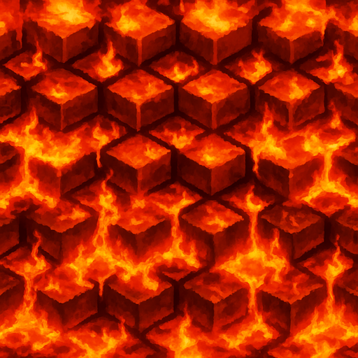 Agregale lava y fuego a esta textrua