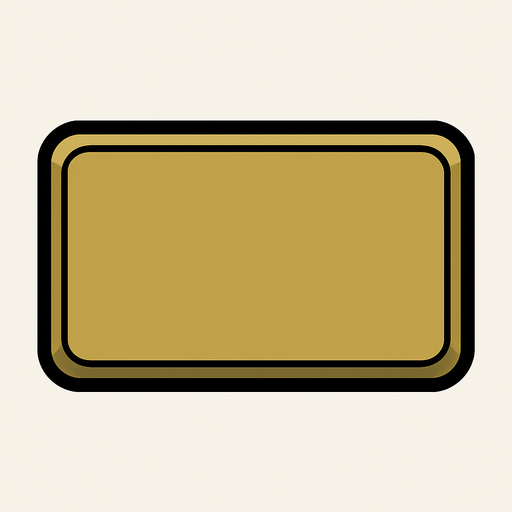 button but no text and no image color is #b7a77a.
In-Game asset.  2d.  High contrast.  No shadows
