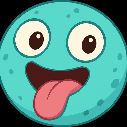 make it happy and cyan