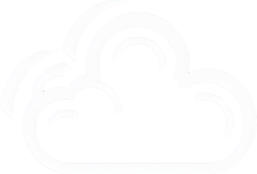 A single cloud.
Single Game Texture.  In-Game asset.  2d.  Blank background.  High contrast.  No shadows