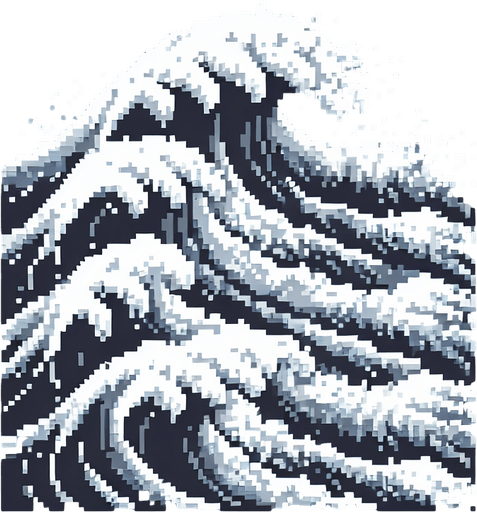 tileable white water texture pixel art.