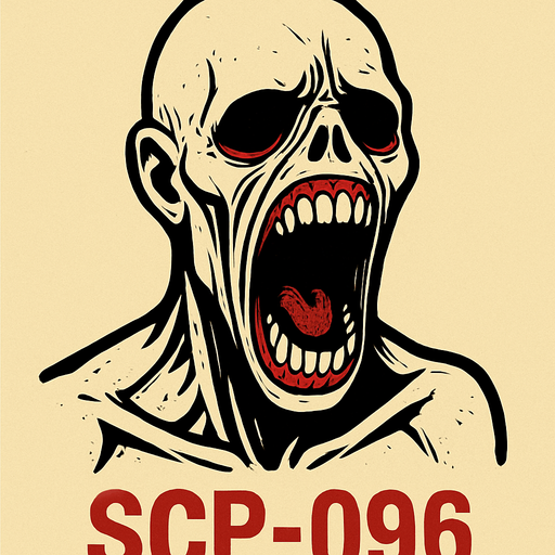scp 096 head.
In-Game asset.  2d.  High contrast.  No shadows