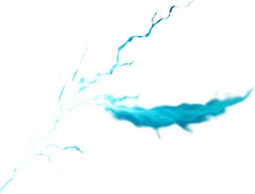magic bolt traveling in air