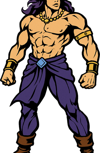 Kars cuerpo completo jojo's.
In-Game asset.  2d.  High contrast.  No shadows