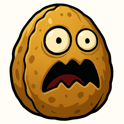plants vs zombies olü ceviz.
In-Game asset.  2d.  High contrast.  No shadows