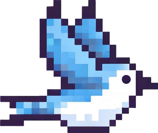 make the bird flap its wings