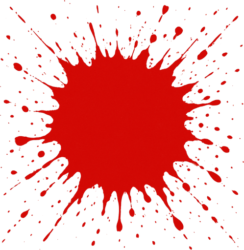 Red splatter background, HD.
In-Game asset.  2d.  High contrast.  No shadows