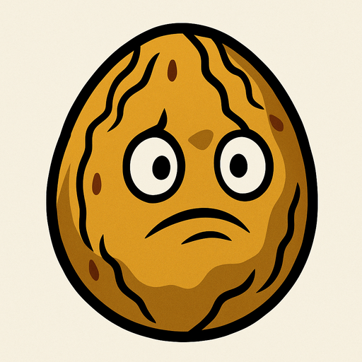 PLANT VS ZOMBİ DEKİ CEVİZ.
In-Game asset.  2d.  High contrast.  No shadows