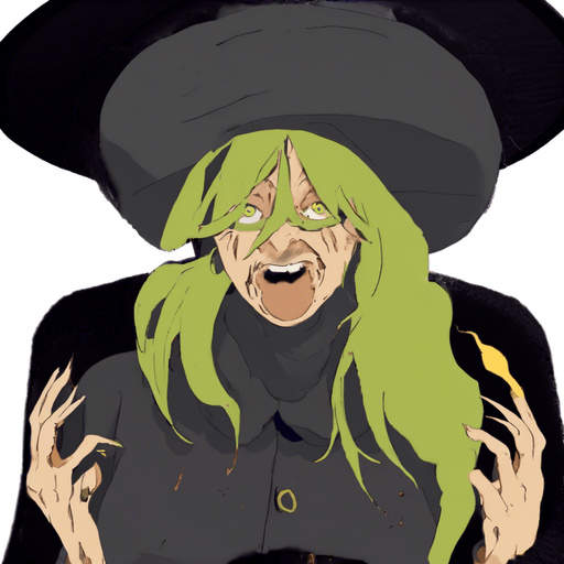 the witch after an explosion