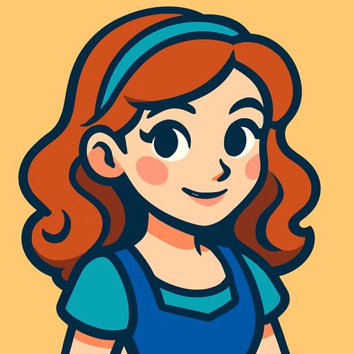 so cute woman.
In-Game asset.  2d.  High contrast.  No shadows