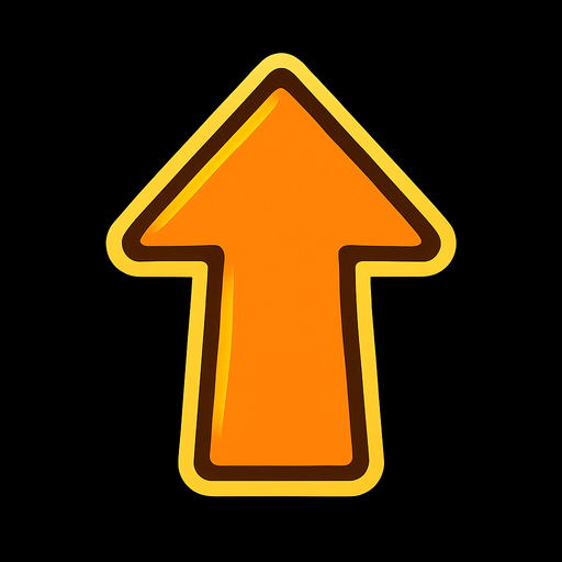 arrow.
In-Game asset.  2d.  High contrast.  No shadows