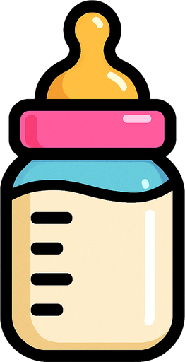 Biberon.
In-Game asset.  2d.  High contrast.  No shadows