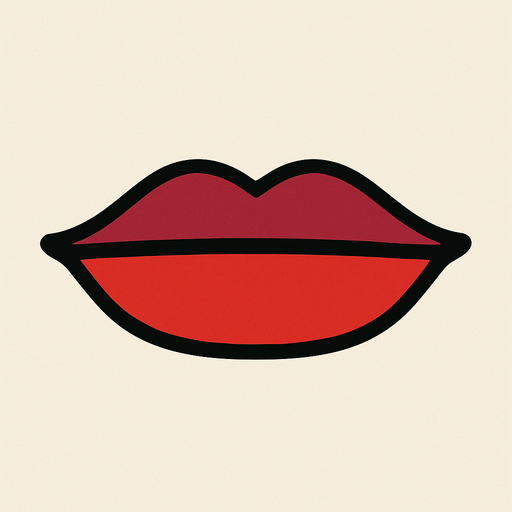 make a straight closed mouth.
In-Game asset.  2d.  High contrast.  No shadows