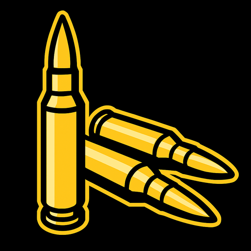 Ammo.
In-Game asset.  2d.  High contrast.  No shadows