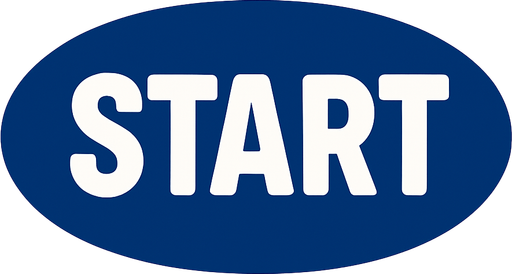 Koyu mavi elips start butonu. In-Game asset. 2d. High contrast. No shadows.
In-Game asset.  2d.  High contrast.  No shadows