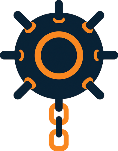 2d sea mine 
In-Game asset.  2d.  High contrast.  No shadows