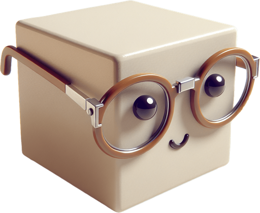 Ха-ха-ха.
Куб с очками