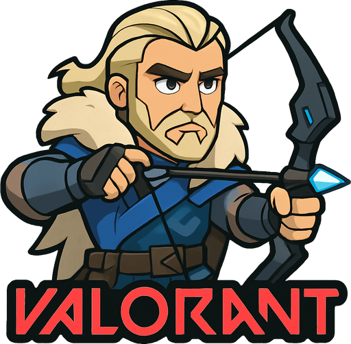 Valorant sova cartoon PNG transparent