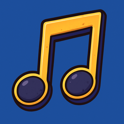 Müzik Notası.
In-Game asset.  High contrast.  No shadows