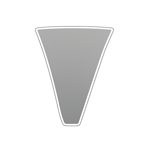 White Gradient Line. No background. Transparent background. Blank background. No shadows. 2d. In-Game asset. flat
Fill inside