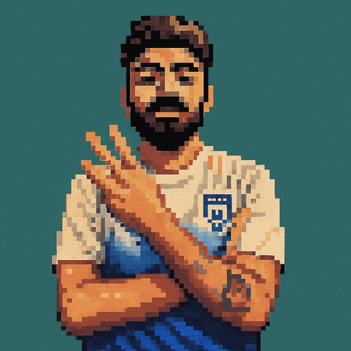 retro pixel style