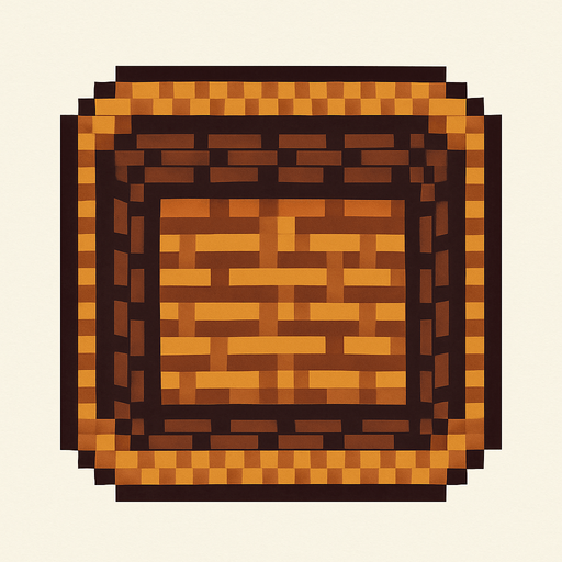 basket, top down, pixelart.
In-Game asset.  2d.  High contrast.  No shadows