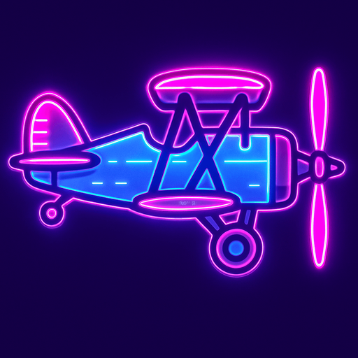 Make colors better. Neon light, blue and pink