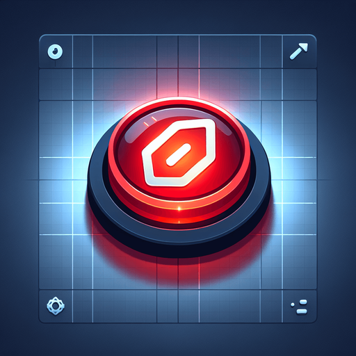 High-quality brake button for mobile racing game, 64x64 pixels, glowing red, with a brake or stop symbol in the center, 3D UI style with soft shadows and clean edges".
Single Game Texture.  In-Game asset.  2d.  Blank background.  High contrast.  No shadows