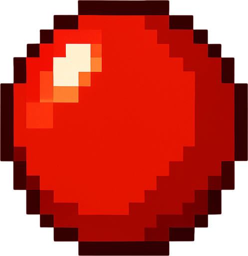 Cámbiale el color a rojo , pixelart