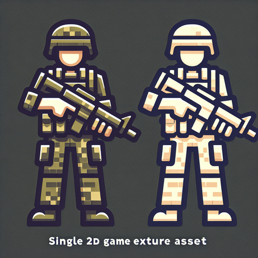 vojenský bungr.
Single Game Texture. In-Game asset. 2d. Blank background. High contrast. No shadows.