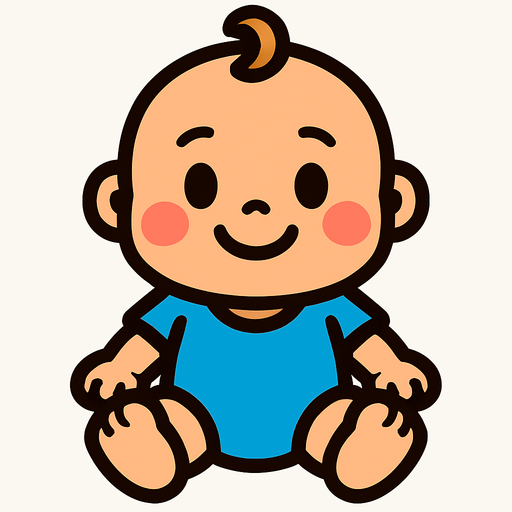 baby.
In-Game asset.  2d.  High contrast.  No shadows