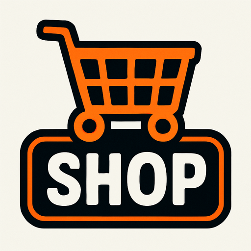 Shop button yap ama market sepeti şeklinde olsun.
In-Game asset.  2d.  High contrast.  No shadows