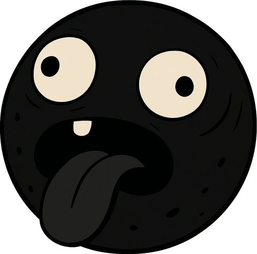 make it black and idioter