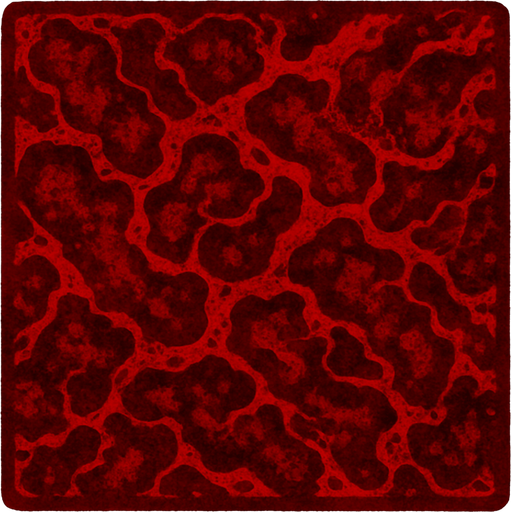 red blood texture, square bar.
In-Game asset.  2d.  High contrast.  No shadows