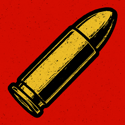 Make me a player bullet for RDR2.
In-Game asset.  2d.  High contrast.  No shadows