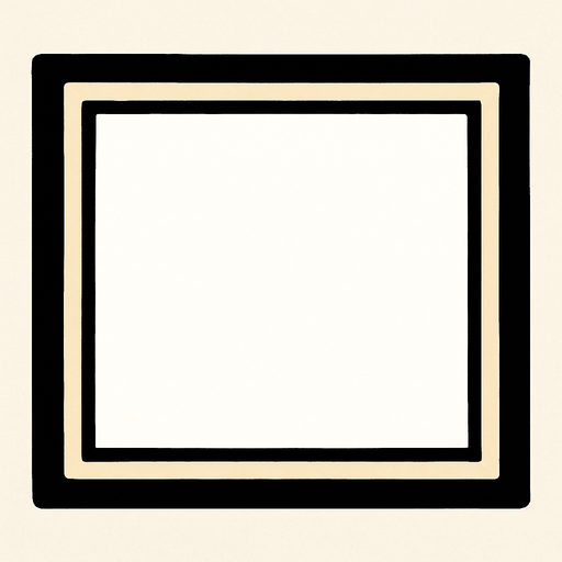 white rectangle with no background.
In-Game asset.  2d.  High contrast.  No shadows
