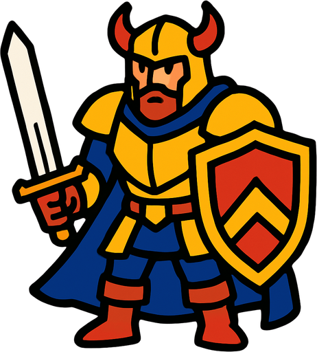 Hero.
In-Game asset.  2d.  High contrast.  No shadows