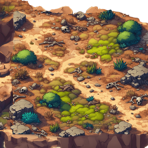 Add more scenery such as trees and rocks
