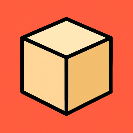 box.
High contrast.  No shadows