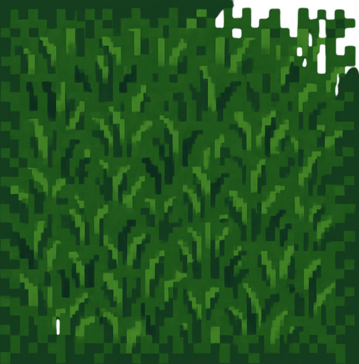 suelo de sesped oscuro de pixeles.
In-Game asset.  2d.  High contrast.  No shadows