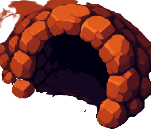 mağaranın hafif üstünden görünüşü olsun