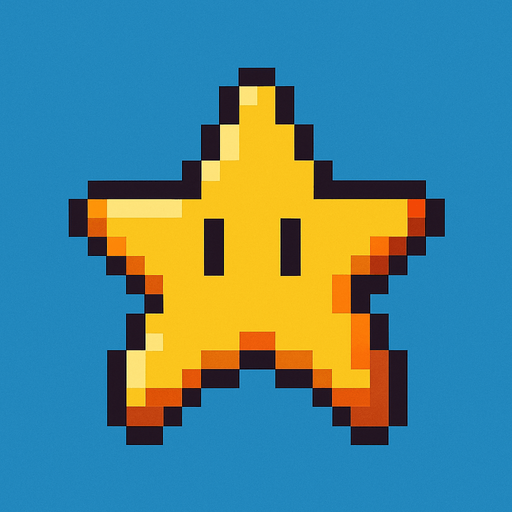 8 bit star