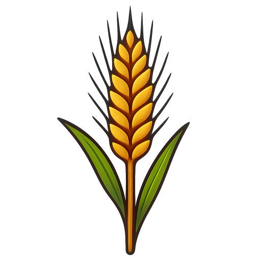Wheat growth stage final.
In-Game asset.  2d.  High contrast.  No shadows