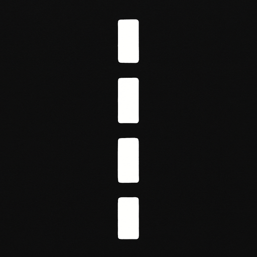 Can yo draw the white road line.
In-Game asset.  2d.  High contrast.  No shadows