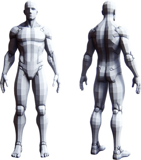 İnsan.
Single Game Texture. In-Game asset. 2d. Blank background. High contrast. No shadows.