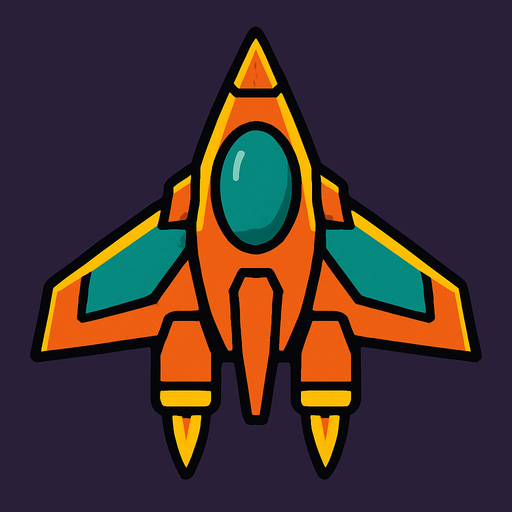 2d spaceship beatifull.
In-Game asset.  2d.  High contrast.  No shadows