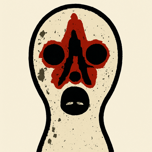 scp 173 head.
In-Game asset.  2d.  High contrast.  No shadows